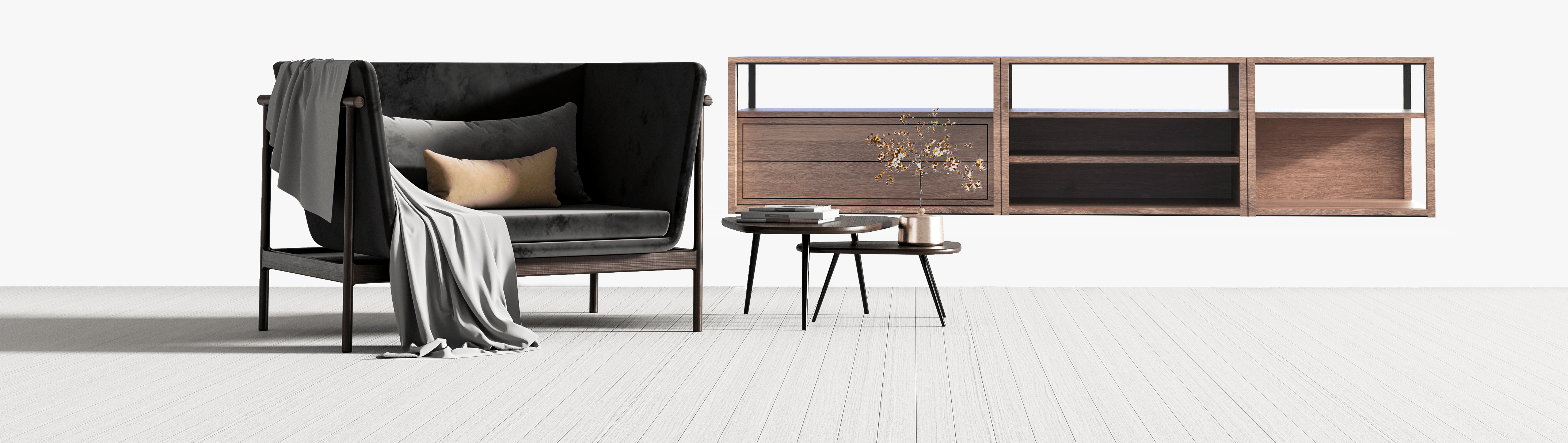 Rise (+) Quarter sawn rift oak natural-min