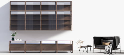 Rise|Storage| 4 Configuration - Rise|shelfXL| 4 Configuration - Rise|Shelf| 4 Configuration